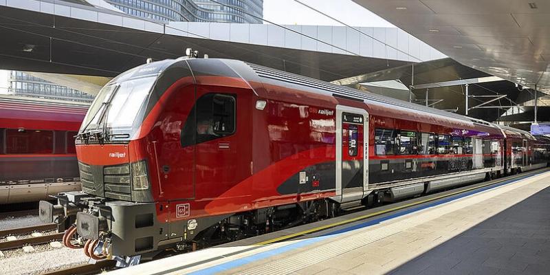 Treni RailJet da Monaco di Baviera 2025