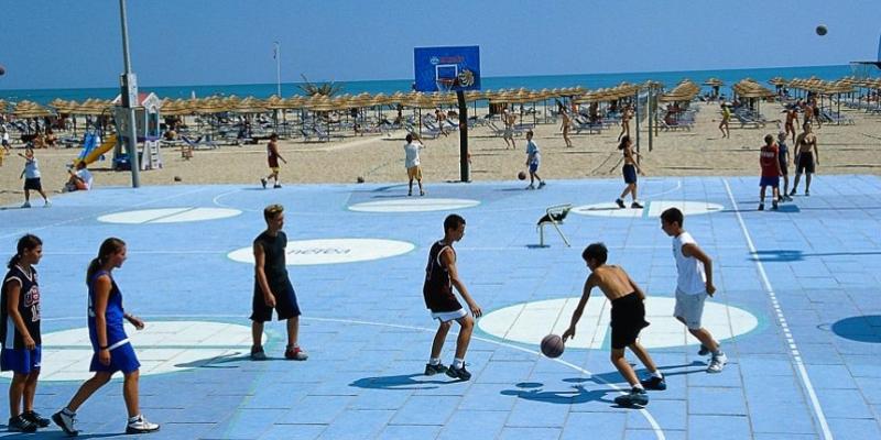 Beach basketball, ph. L. Bottaro