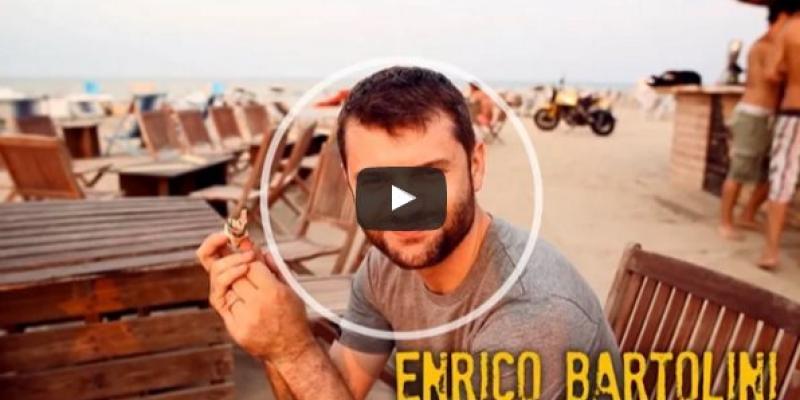 Video Enrico Bartolini, giovane, stellato e rock