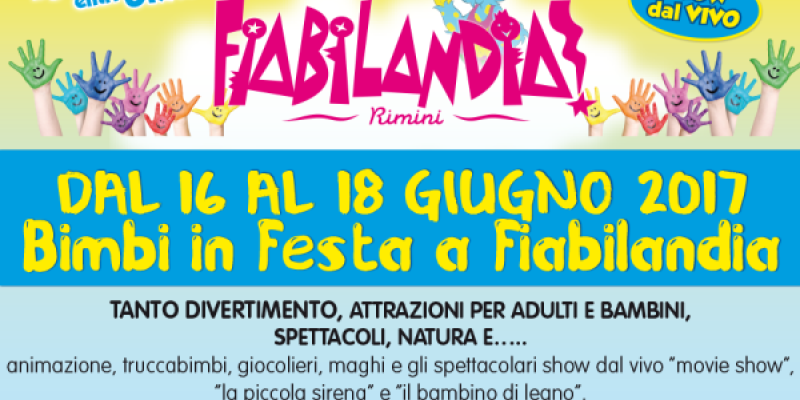 Locandina di Bambini in Festa a Fiabilandia