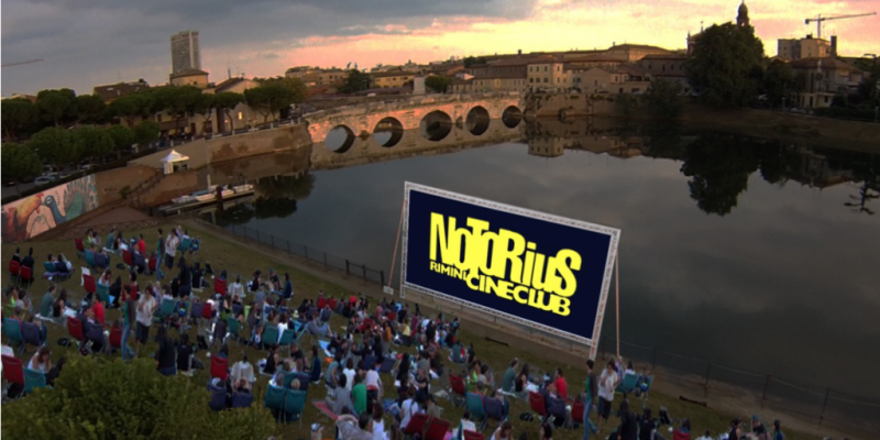 cinema nell'invaso del Ponte Tiberio