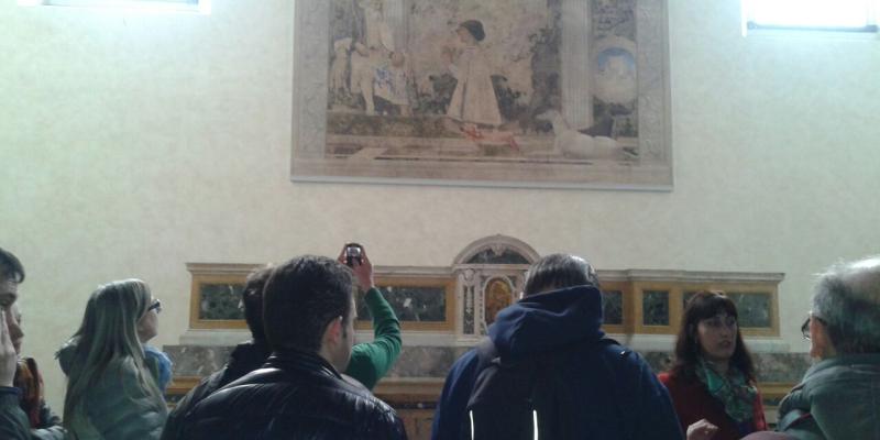 l'affresco di Piero della Francesca incattedrale