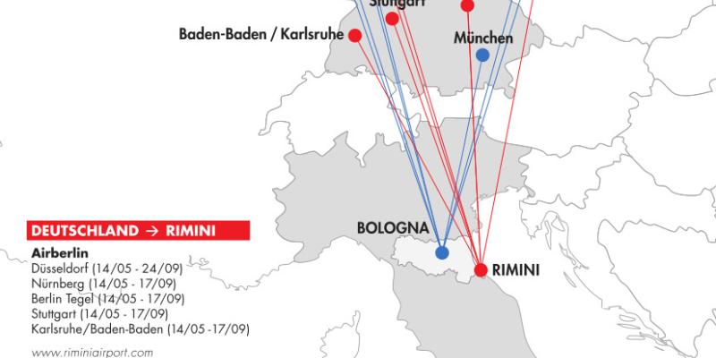 Rimini e la Germania sempre più colegate