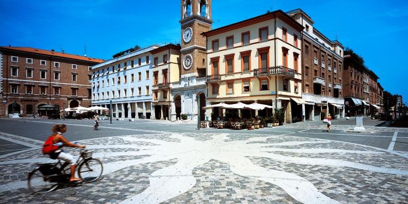 Tre Martiri Square - old town Rimini