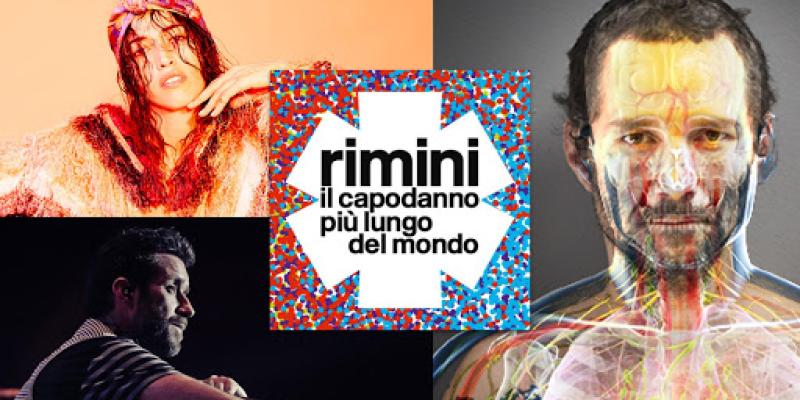 Nina Zilli, Daniele Silvestri, Boosta a Rimini per il capodanno più lungo del mondo