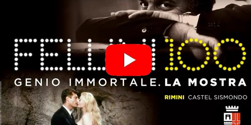 La Mostra “Fellini 100. Genio immortale” si svela on line