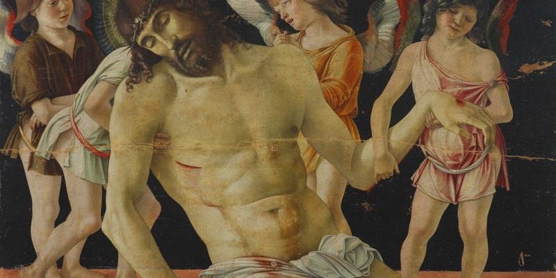 Giovanni Bellini, il 'Cristo morto con quattro angeli'