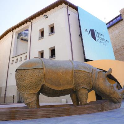 la Rinocerontessa del Fellini Museum