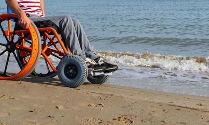 disabili in spiaggia