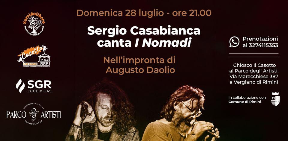 Sergio Casabianca canta i Nomadi - Nell'impronta di Augusto Daolio