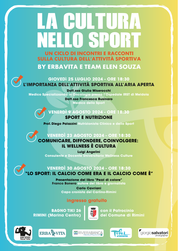 LA CUTURA NELLO SPORT