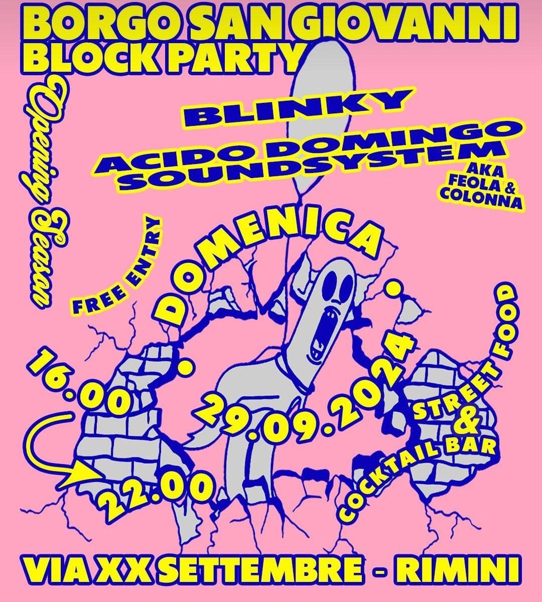 Borgo San Giovanni Block Party