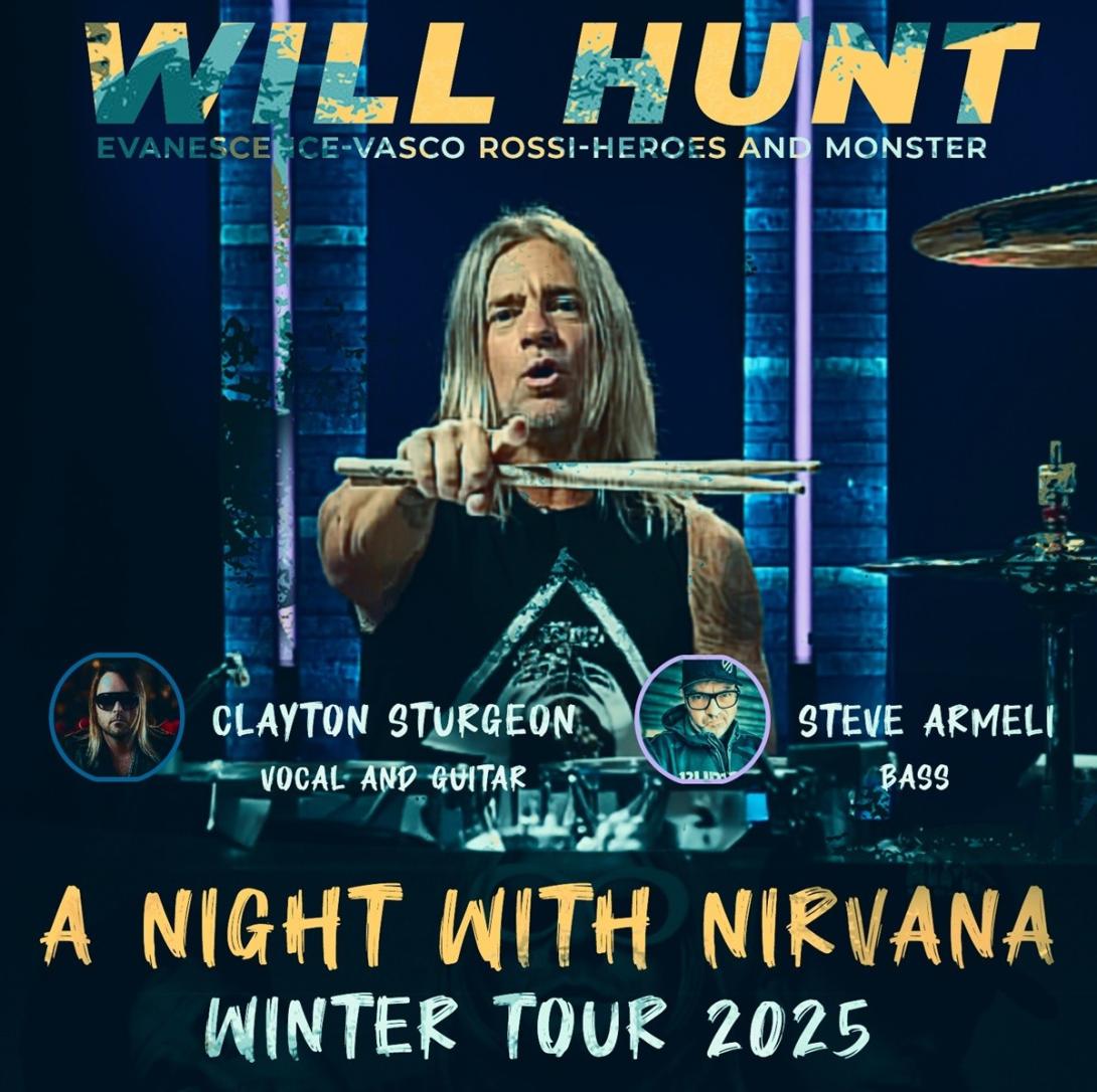 Will Hunt A Night with Nirvana Tour