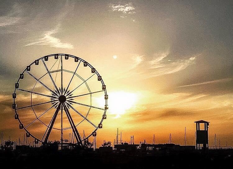 La ruota panoramica di Rimini