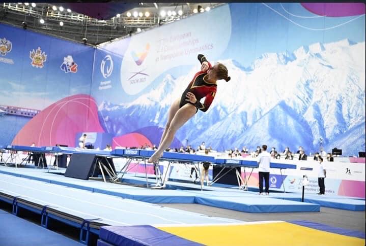 Campionati europei di trampolino elastico tumbling e double mini trampoline