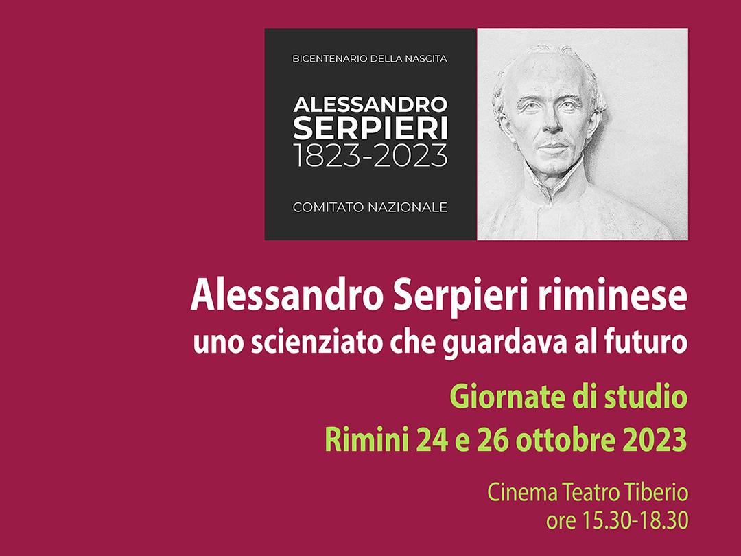 Alessandro Serpieri riminese: uno scienziato che guardava al futuro