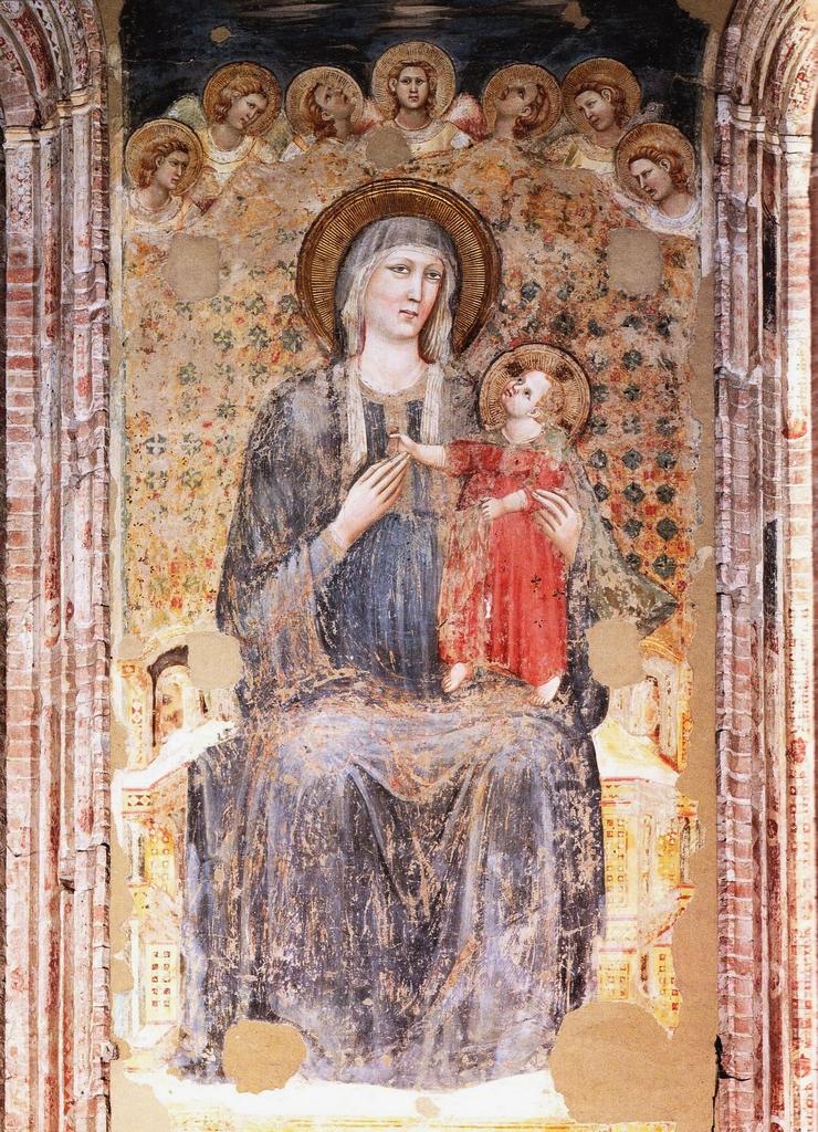 Affresco nella Chiesa di Sant'Agostino - Rimini