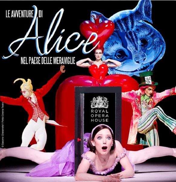 Alice nel paese delle meraviglie - Balletto al Cinema Tiberio