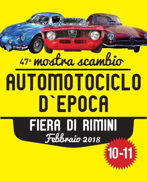 47° Mostra Scambio Automotociclo d’epoca in Rimini Fiera