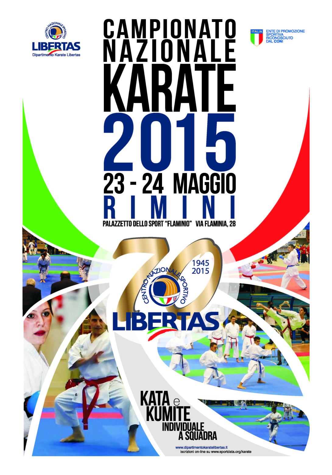 Manifesto Campionato Nazionale Karate