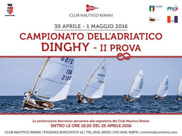 Campionato dell'Adriatico Dinghy - II prova a Rimini