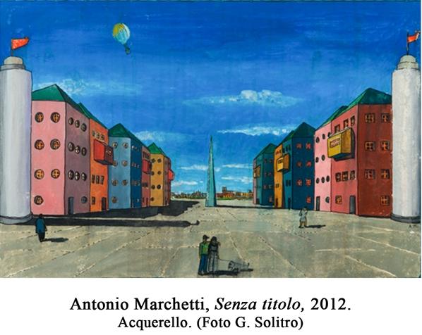 Antonio Marchetti, Senza titolo 2012. Acquerello - foto G.Solitro