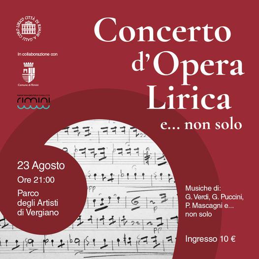 Concerto d’Opera Lirica…e non solo!