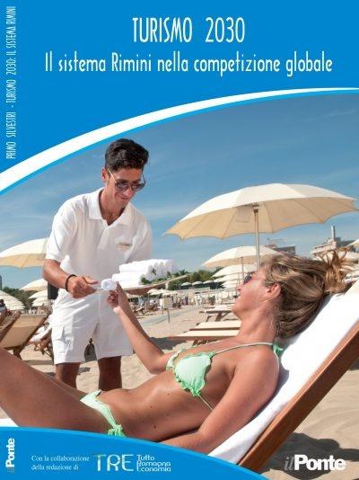 Copertina del libro ' Turismo 2030. Il sistema Rimini nella competizione globale'