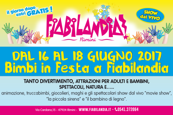 Locandina di Bambini in Festa a Fiabilandia