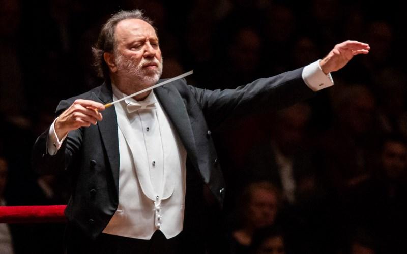 Riccardo Chailly dirige la Filarmonica della Scala