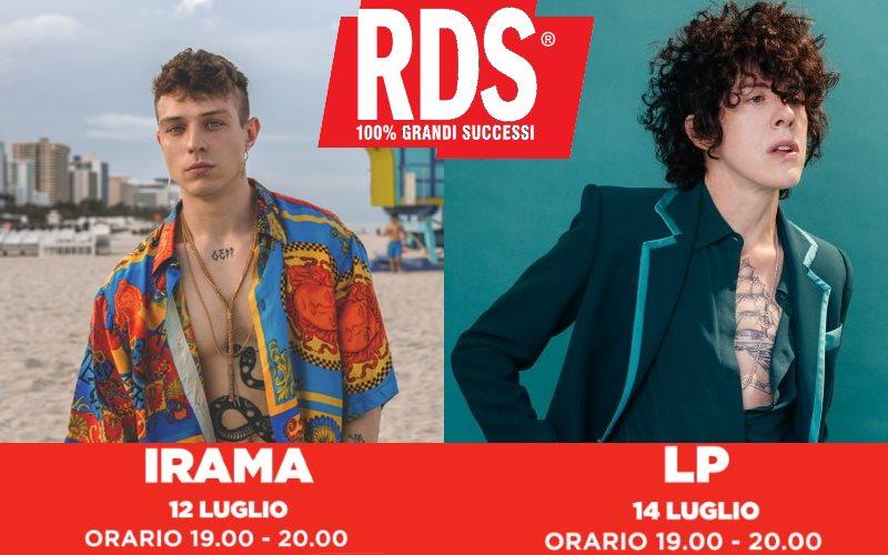 Irama e LP sono le stelle dell'ultimo weekend  in Romagna di RDS - 100% Grandi Successi