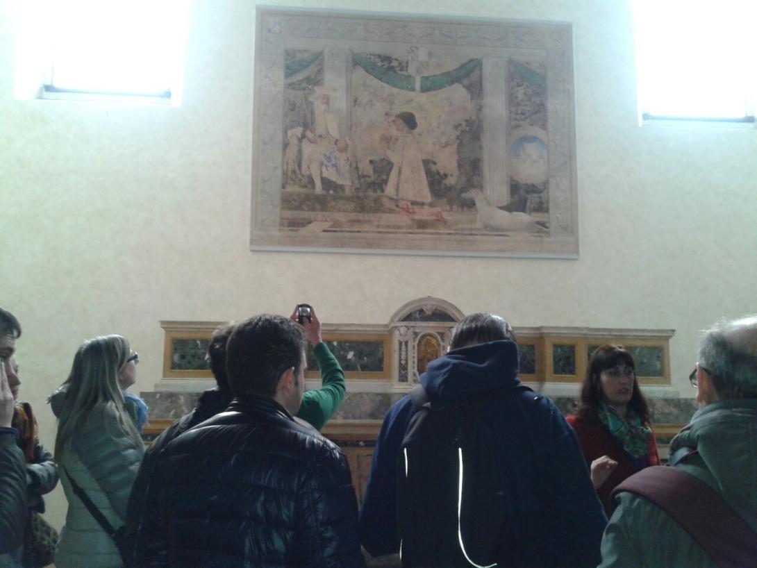 l'affresco di Piero della Francesca incattedrale