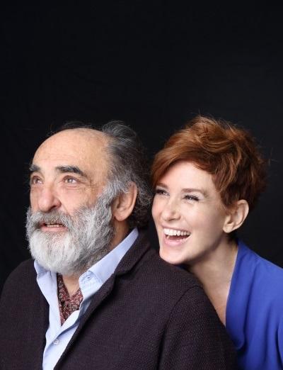 Alessandro Haber e Lucrezia Lante della Rovere - ph Lovino