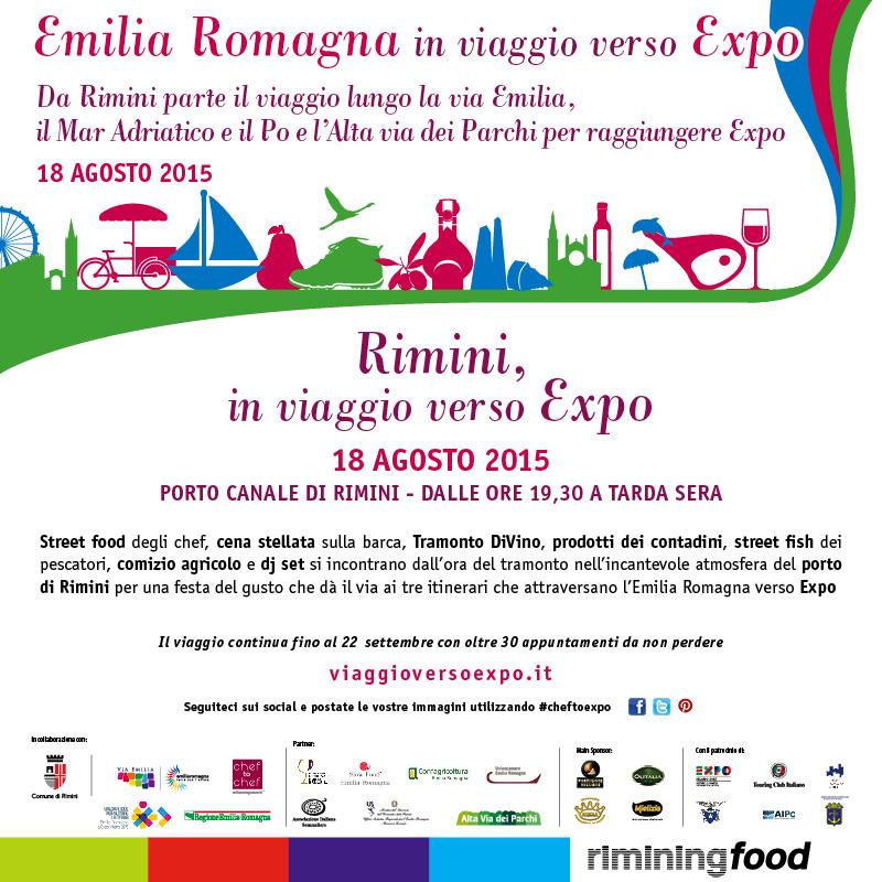 Rimini e l'Emilia Romagna in viaggio verso Expo