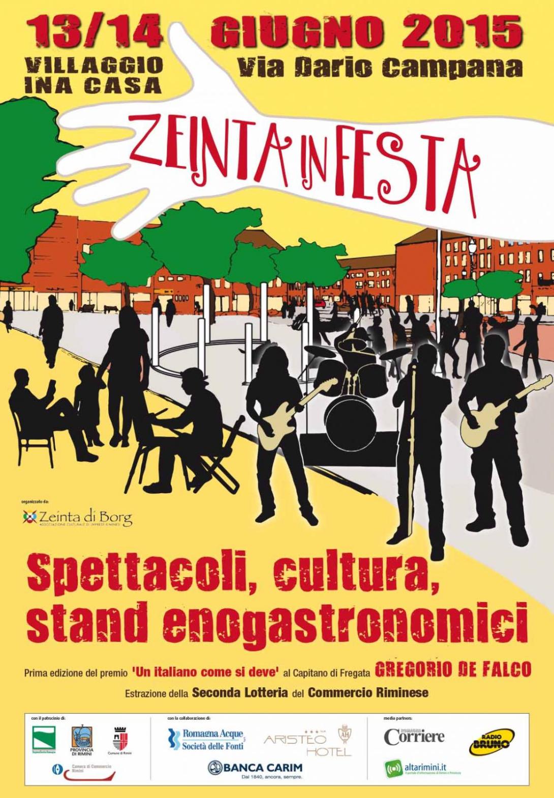 Manifesto Zeinta in festa