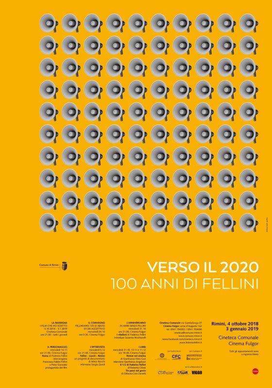 Verso il 2020, 100 anni di Fellini
