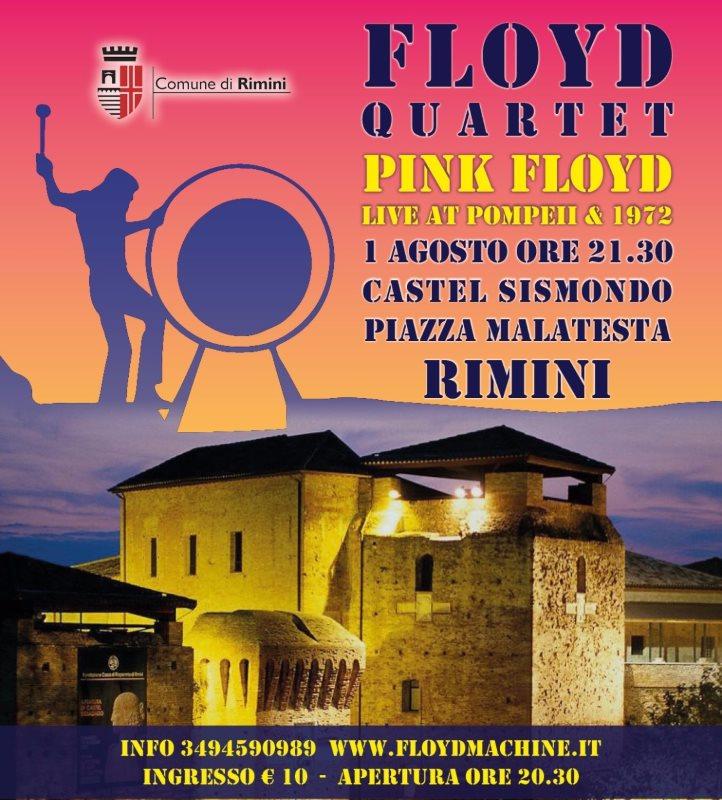 Pink Floyd Quartet a Castel Sismondo Estate