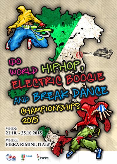 IDO World HipHop, Electric Boogie and Break dance Championships  