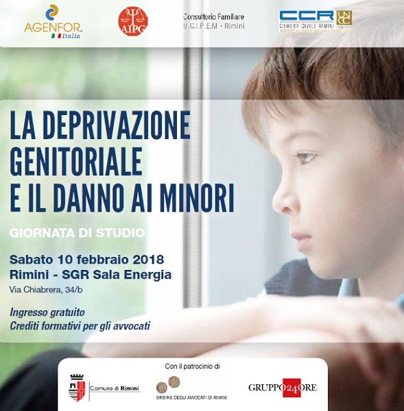 La deprivazione genitoriale e il danno ai minori