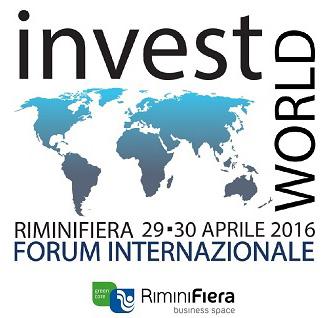 Immagine Invest World Forum in Rimini Fiera 2016