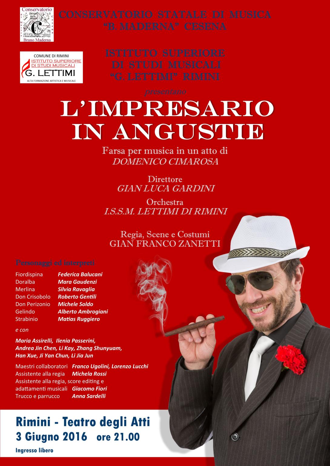 L'impresario in angustie di Domenico Cimarosa