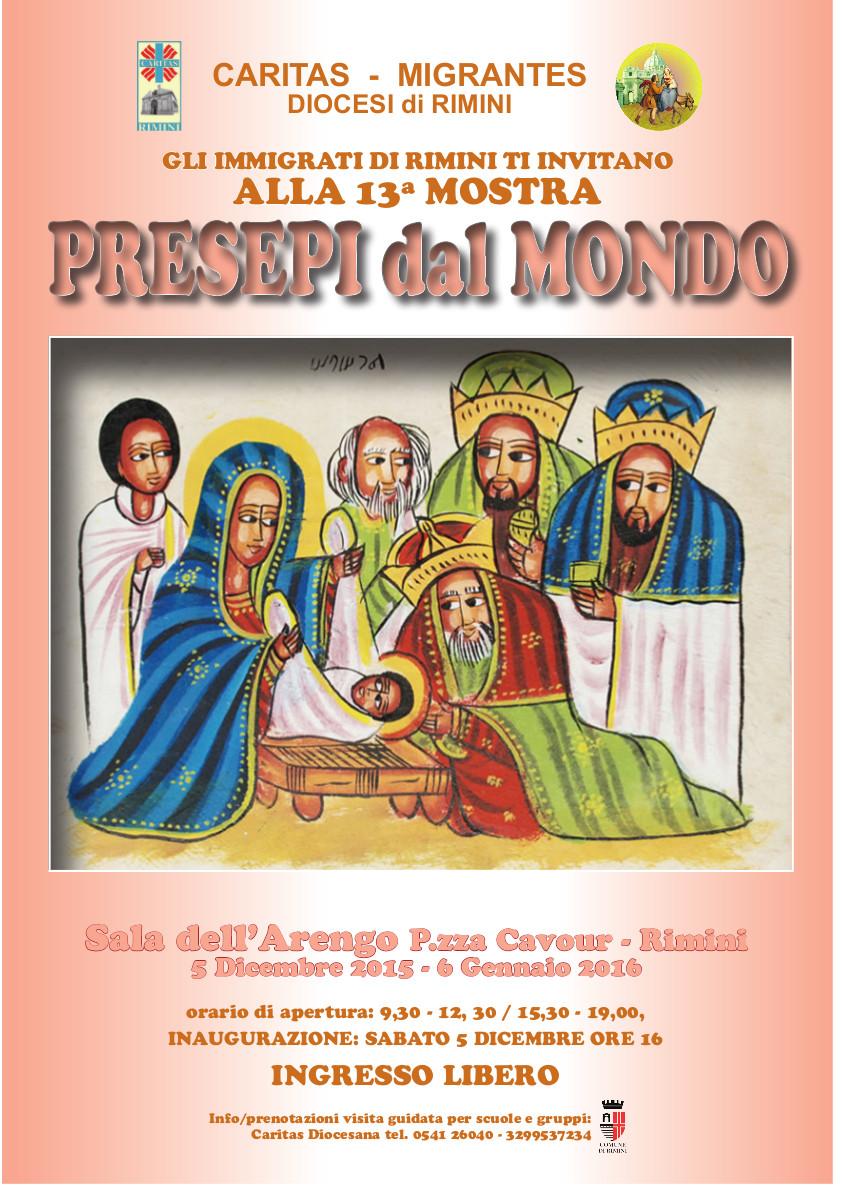 Poster Mostra dei Presepi dal mondo 2015