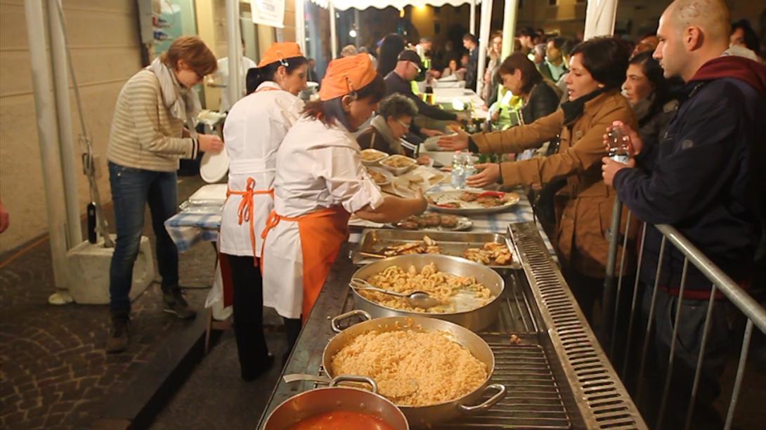 stand enogastronomici al Borgo