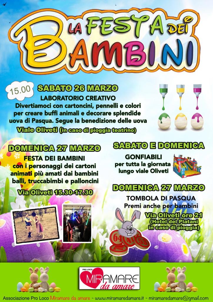 Pasqua 2016: La festa dei bambini a Miramare