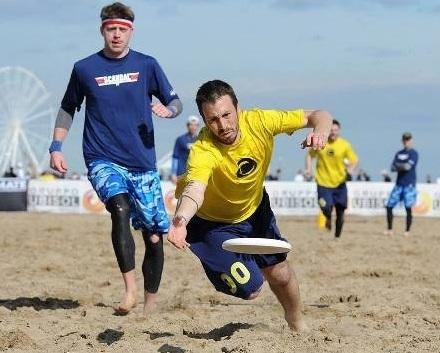Paganello - torneo internazionale di frisbee sulla spiaggia di Rimini
