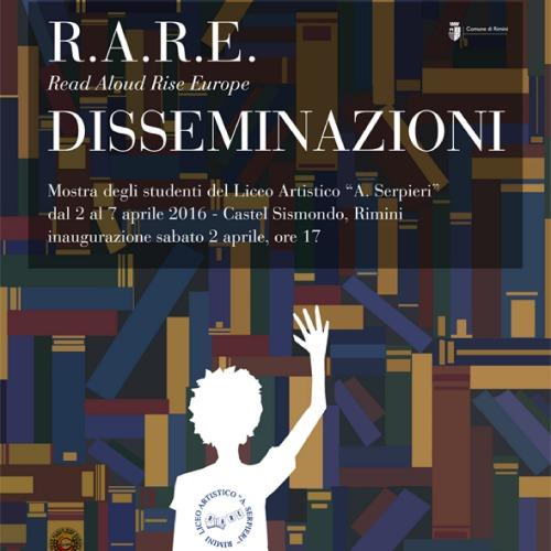 Mostra R.A.R.E. Read Aloud Rise Europe DISSEMINAZIONI a Rimini