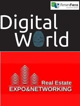 Real Estate Expo & Networking e Digital World in Rimini Fiera 2016