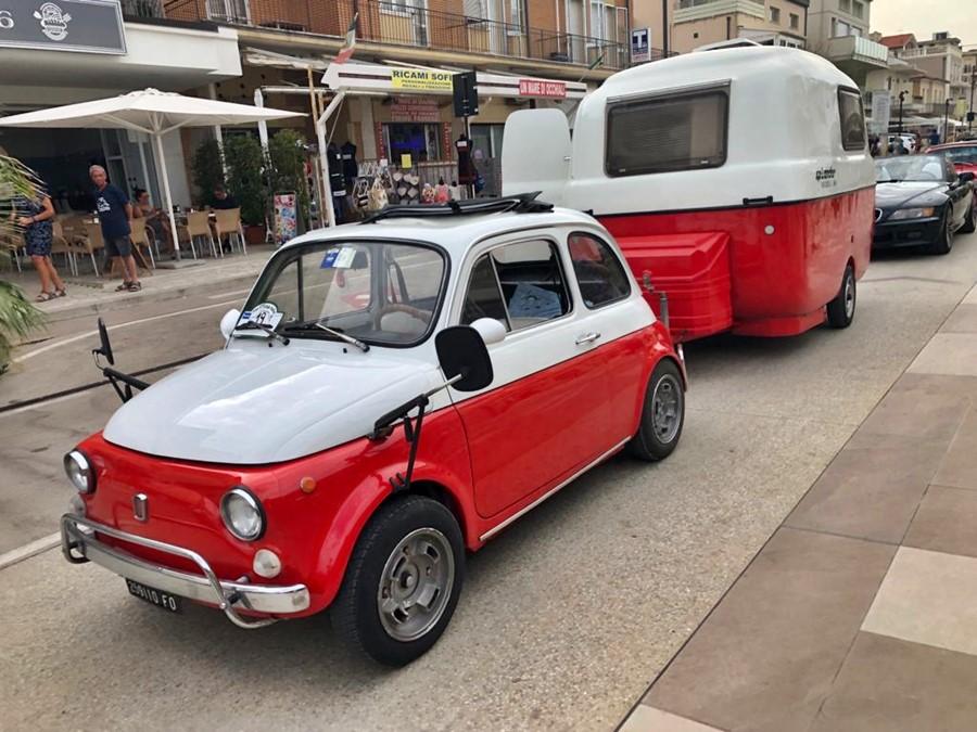 Fiat 500 in bella mostra