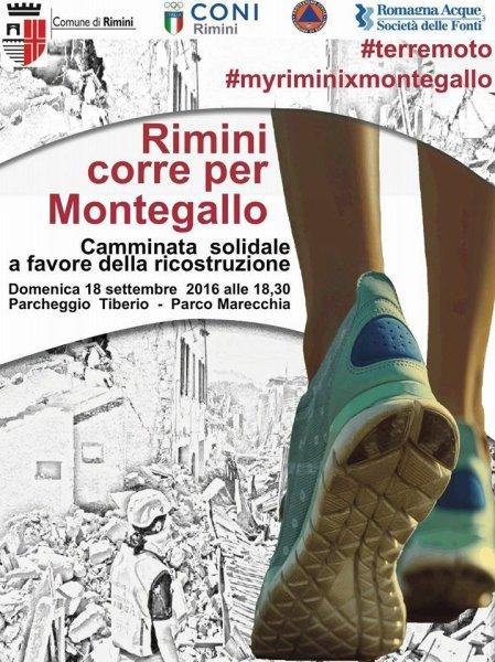Rimini corre per Montegallo - camminata solidale