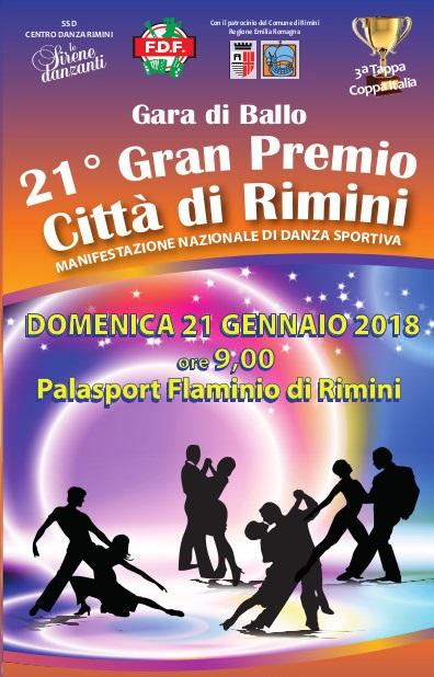 Rimini in ballo al Palaflaminio 21 gennaio 2018